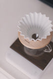Origami Dripper Wooden Holder by PROLOG