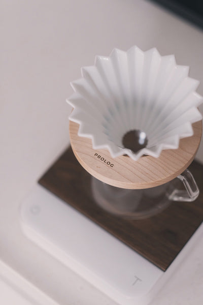 Origami Dripper Wooden Holder by PROLOG